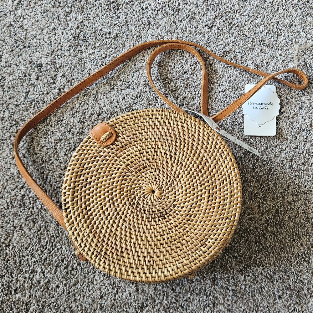 Straw Studios Top Clasp Purse